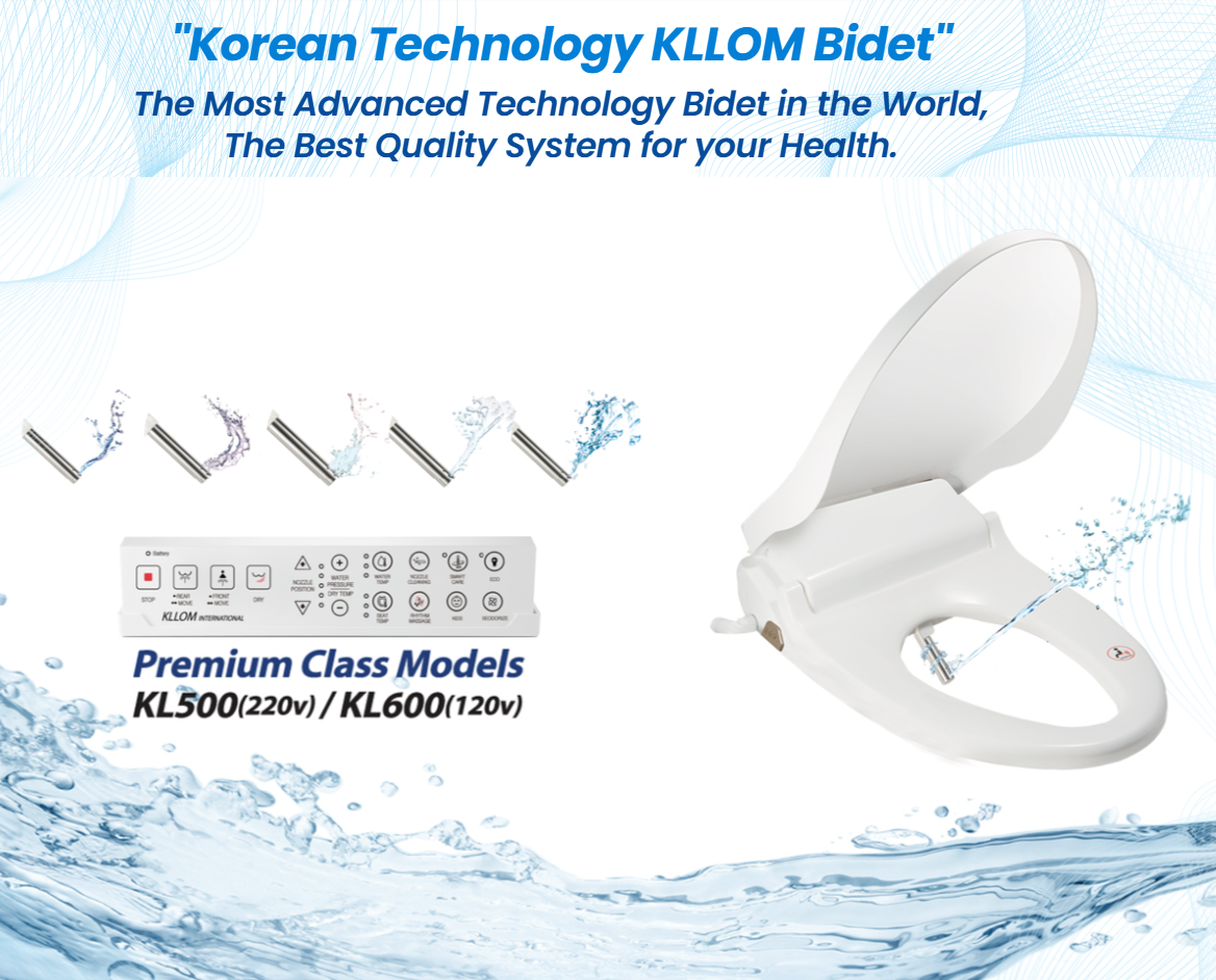 비데..Korean Technology KLLOM Bidet
